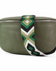 lepelou - leder - Bauchtasche - TONI Bauchtasche khaki – Medium - LPBTONKHAM