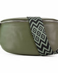 lepelou - leder - Bauchtasche - TONI Bauchtasche khaki – Medium - LPBTONKHAM