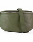 lepelou - leder - Bauchtasche - TONI Bauchtasche khaki – Medium - LPBTONKHAM