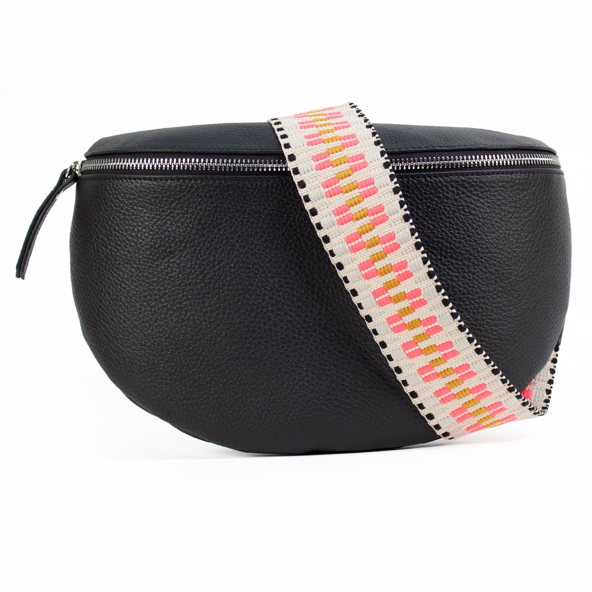 lepelou - leder - Bauchtasche - TONI Bauchtasche schwarz – Large - LPBTONSCHL1