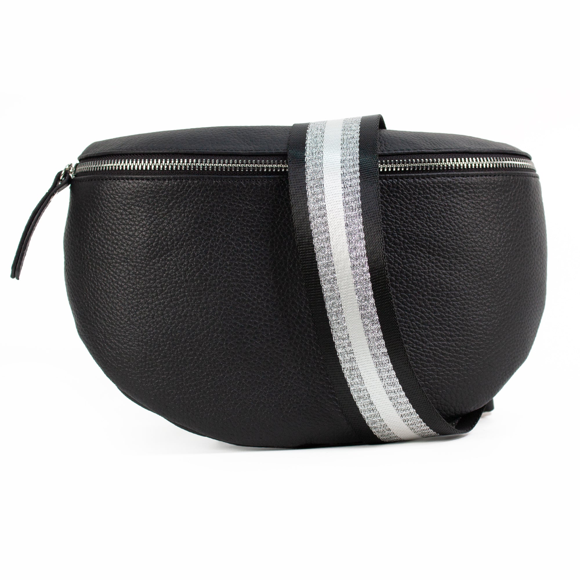 lepelou - leder - Bauchtasche - TONI Bauchtasche schwarz – Large - LPBTONSCHL4