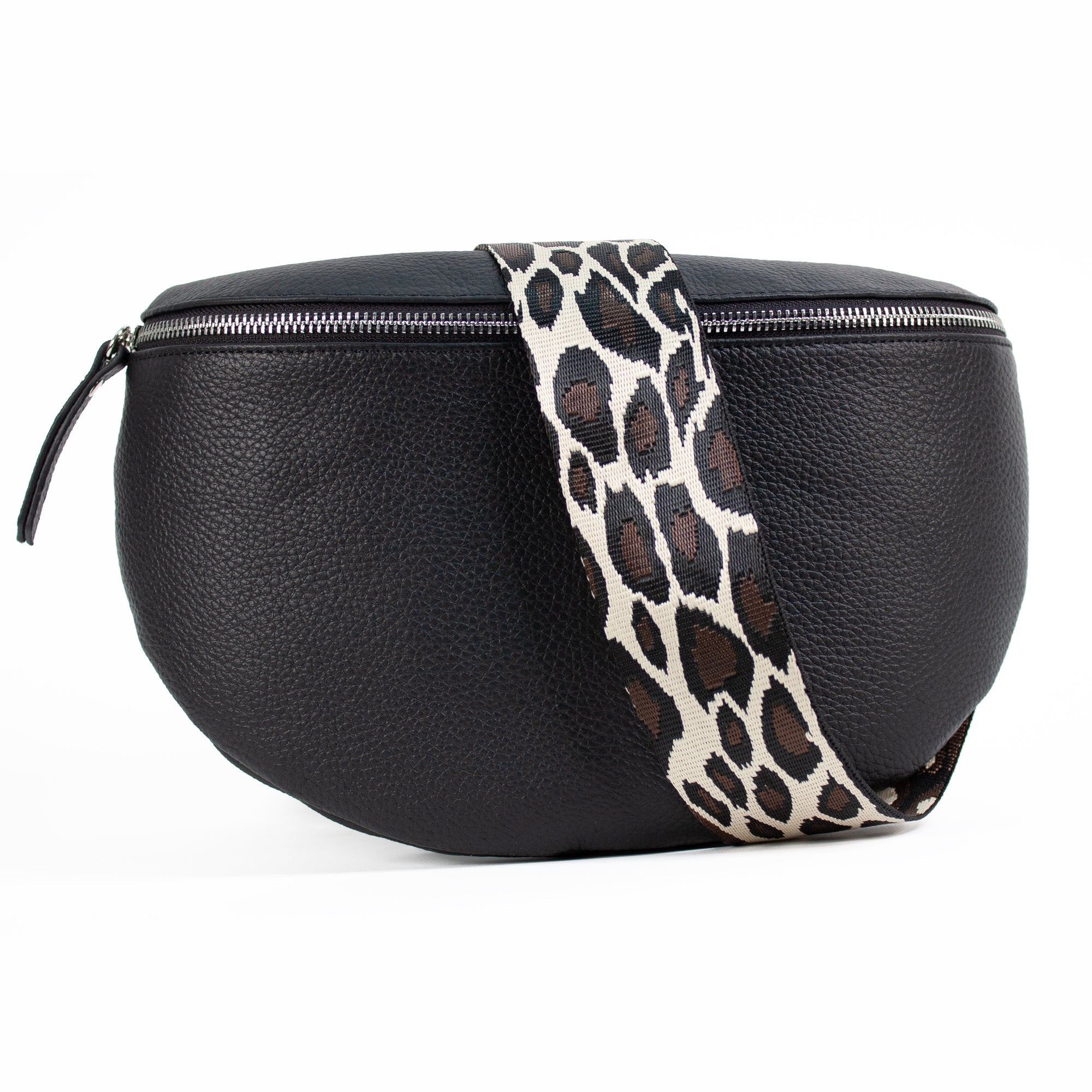 lepelou - leder - Bauchtasche - TONI Bauchtasche schwarz – Large - LPBTONSCHL7