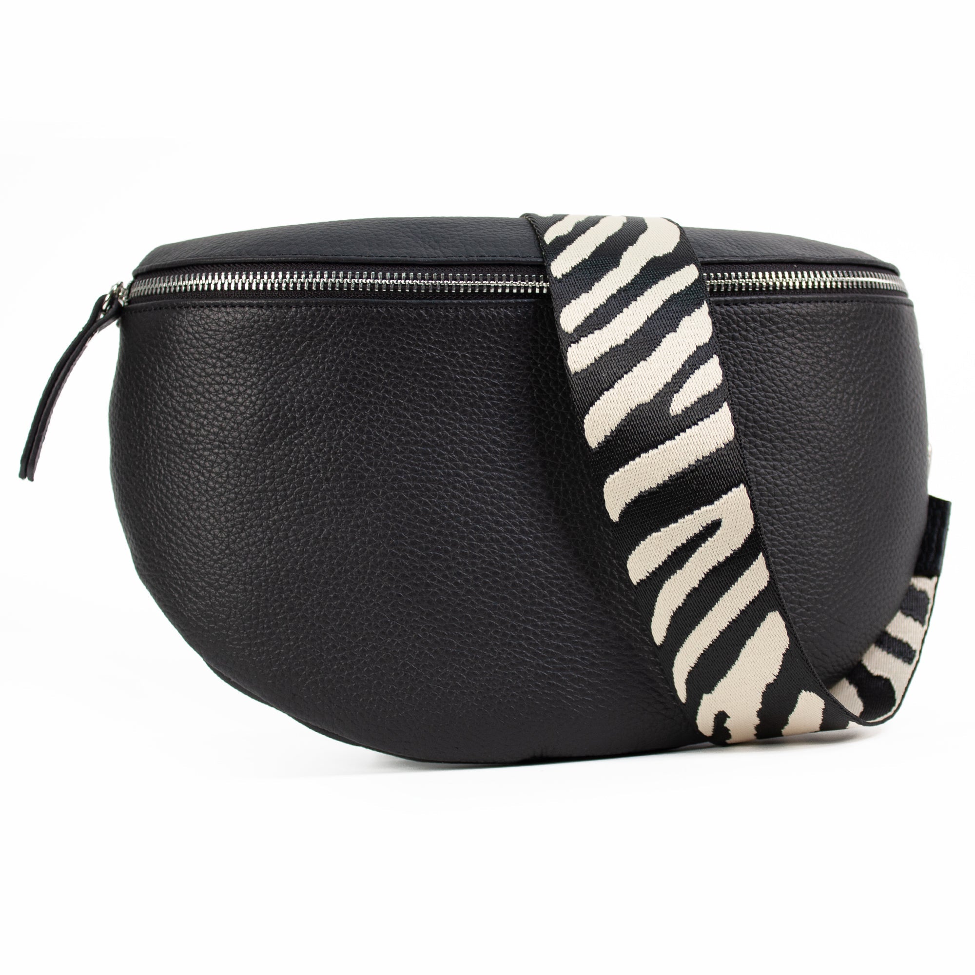 lepelou - leder - Bauchtasche - TONI Bauchtasche schwarz – Large - LPBTONSCHL8