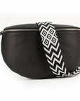 lepelou - leder - Bauchtasche - TONI Bauchtasche schwarz – Large - LPBTONSCHL9