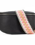 lepelou - leder - Bauchtasche - TONI Bauchtasche schwarz – Medium - LPBTONSCHM