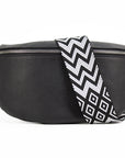 lepelou - leder - Bauchtasche - TONI Bauchtasche schwarz – Medium - LPBTONSCHM