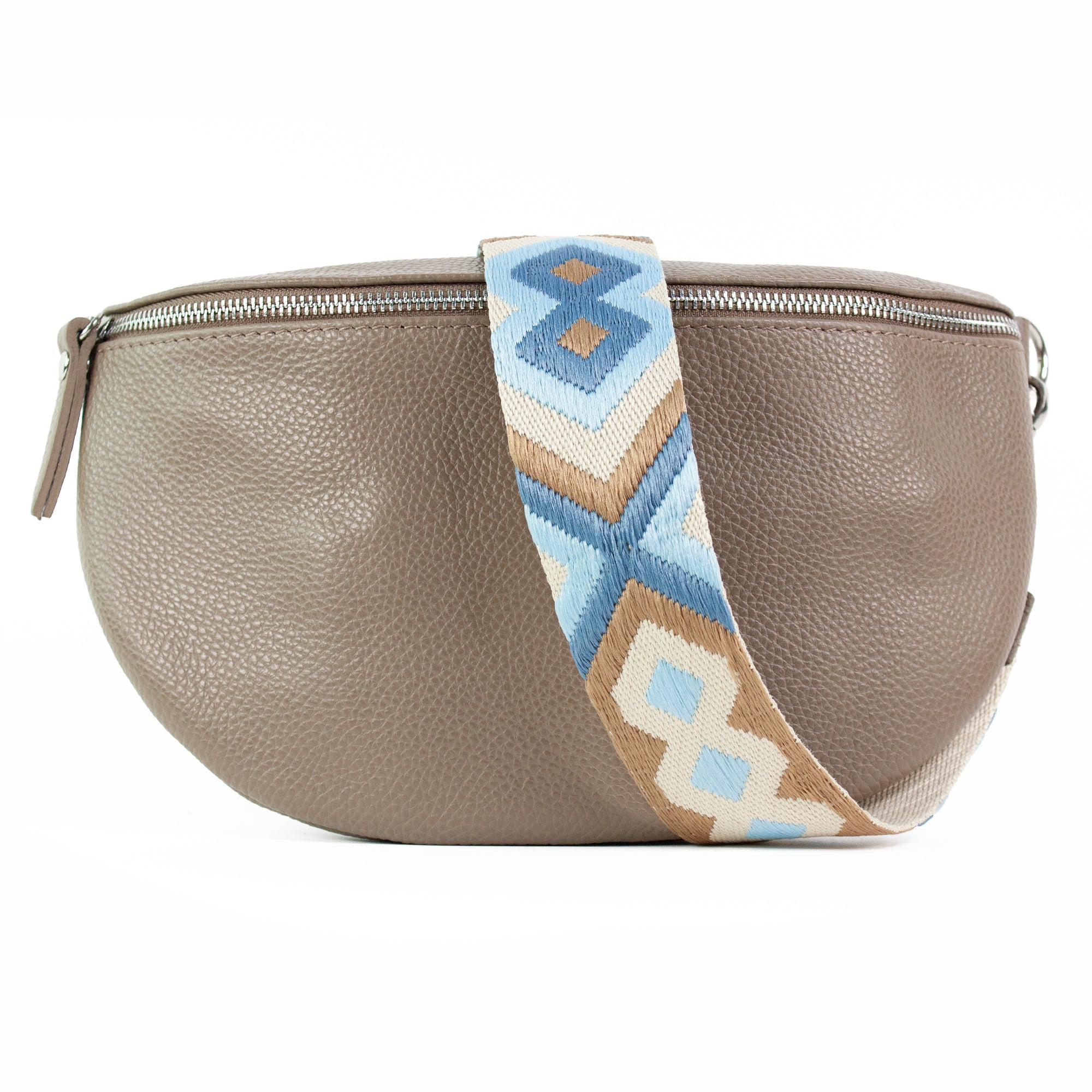 lepelou - leder - Bauchtasche - TONI Bauchtasche taupe – Large - LPBTONTAUL