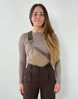 lepelou - leder - Bauchtasche - TONI beige - LPBTONBEIS1