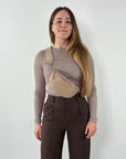 lepelou - leder - Bauchtasche - TONI beige - LPBTONBEIS5