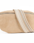 lepelou - leder - Bauchtasche - VALENTINA Wildleder Bauchtasche beige – Medium - LPBVALBEIM