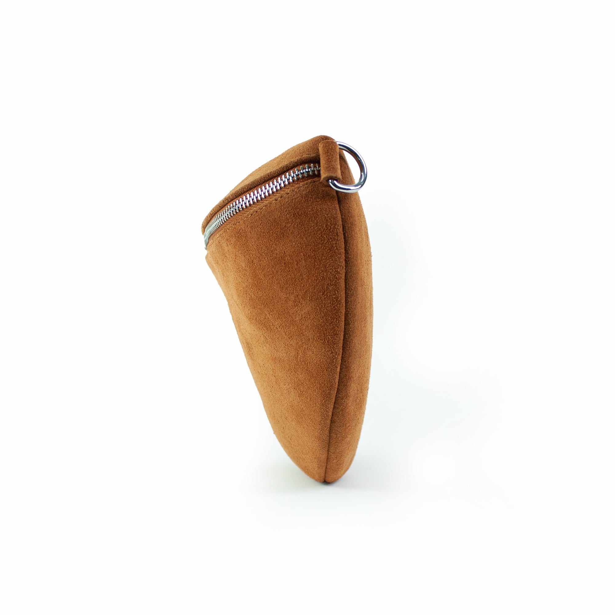 lepelou - leder - Bauchtasche - VALENTINA Wildleder Bauchtasche cognac - Large - LPBVALCOGL7