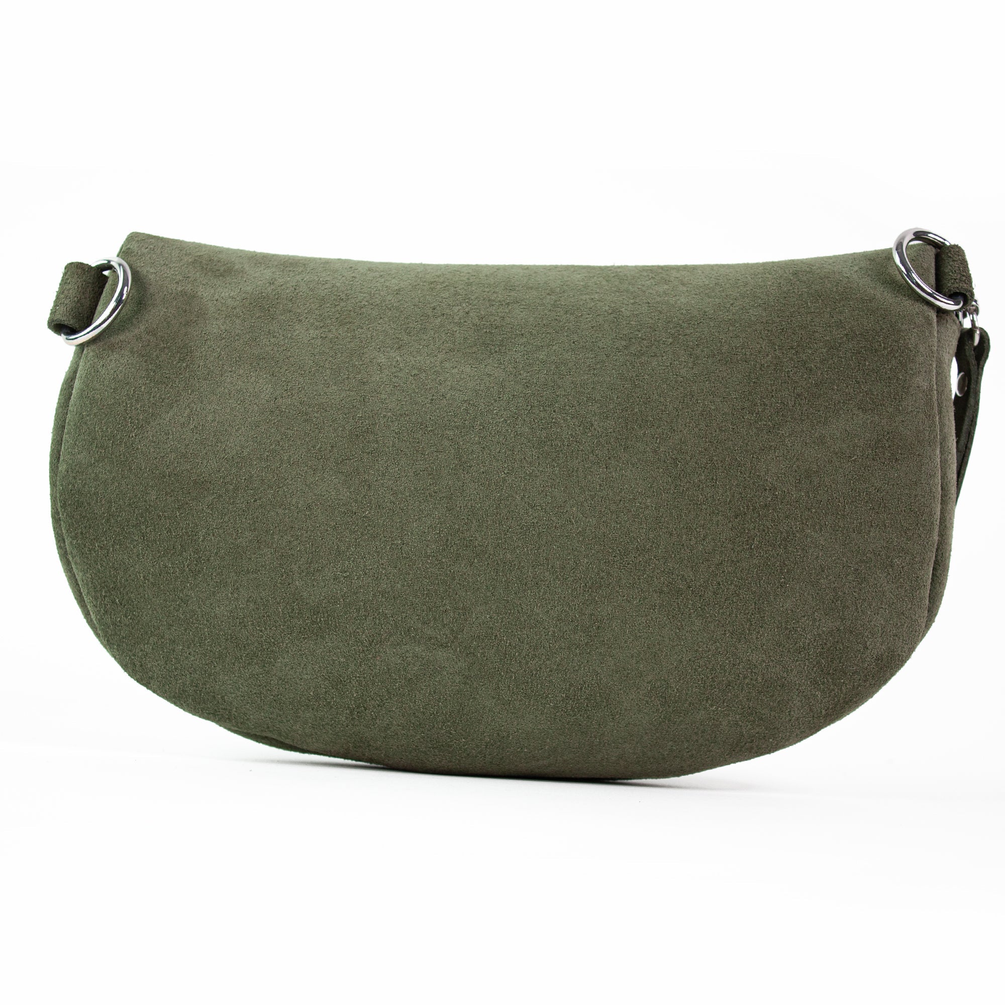 lepelou - leder - Bauchtasche - VALENTINA Wildleder Bauchtasche khaki – Medium - LPBVALKHAM