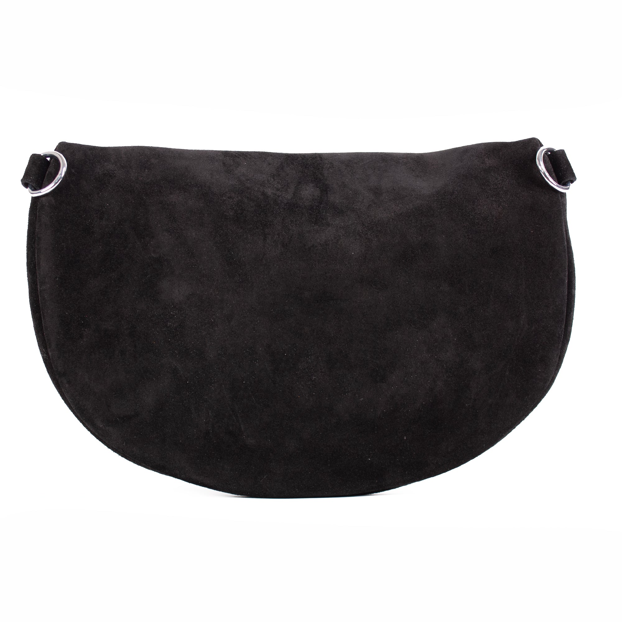 lepelou - leder - Bauchtasche - VALENTINA Wildleder Bauchtasche schwarz – Large - LPBVALSCHL8