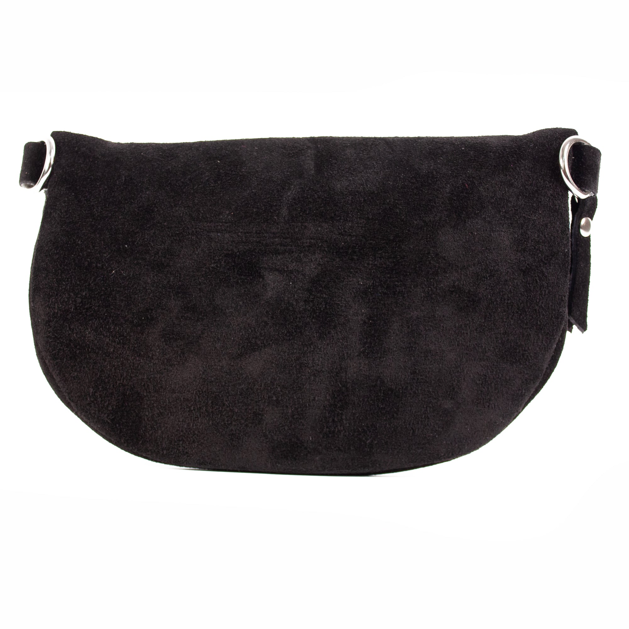 lepelou - leder - Bauchtasche - VALENTINA Wildleder Bauchtasche schwarz – Medium - LPBVALSCHM