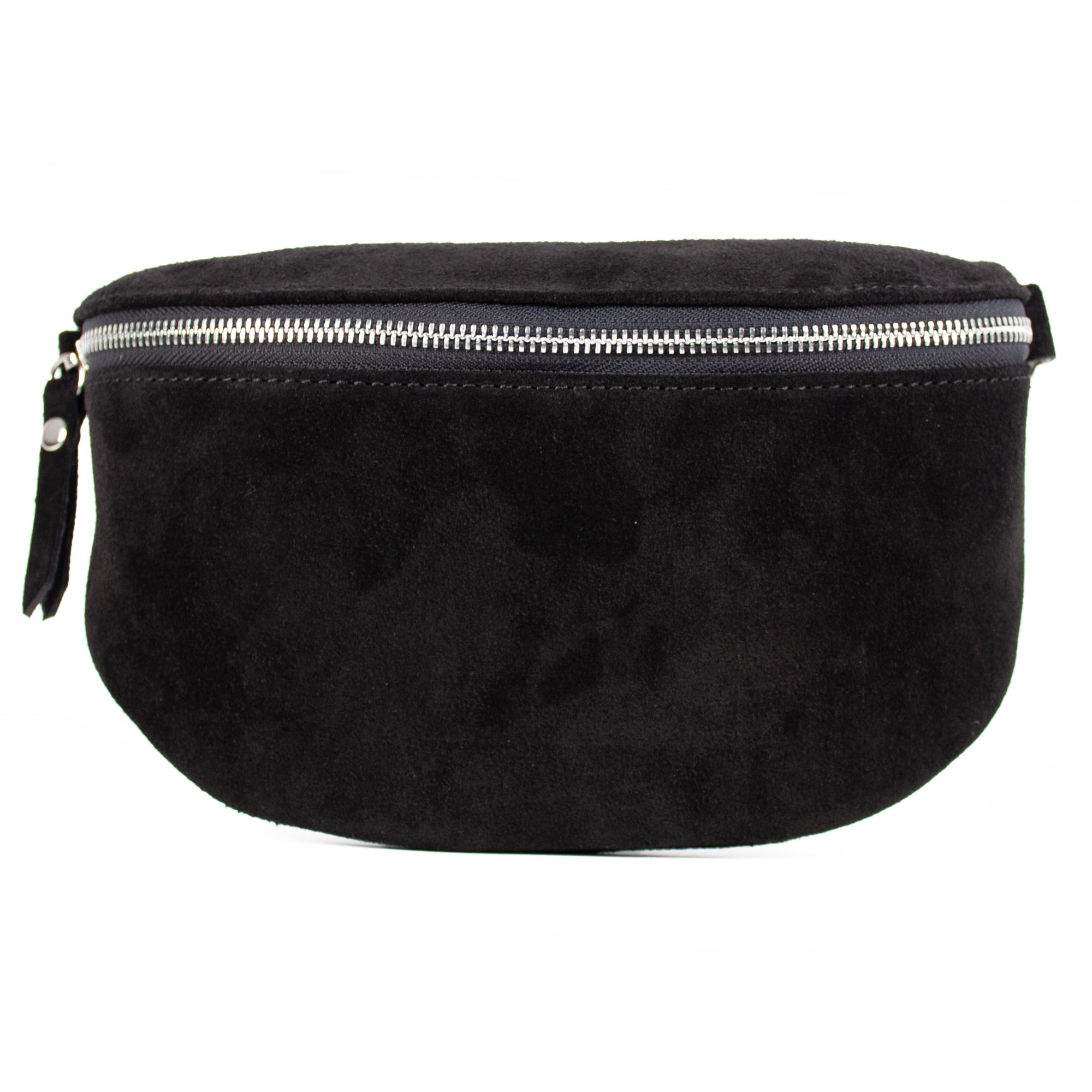 lepelou - leder - Bauchtasche - VALENTINA Wildleder Bauchtasche schwarz – Medium - LPBVALSCHM