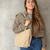 lepelou - leder - Bauchtasche - Wildleder Handtasche TESSA beige - LPHTESBEI