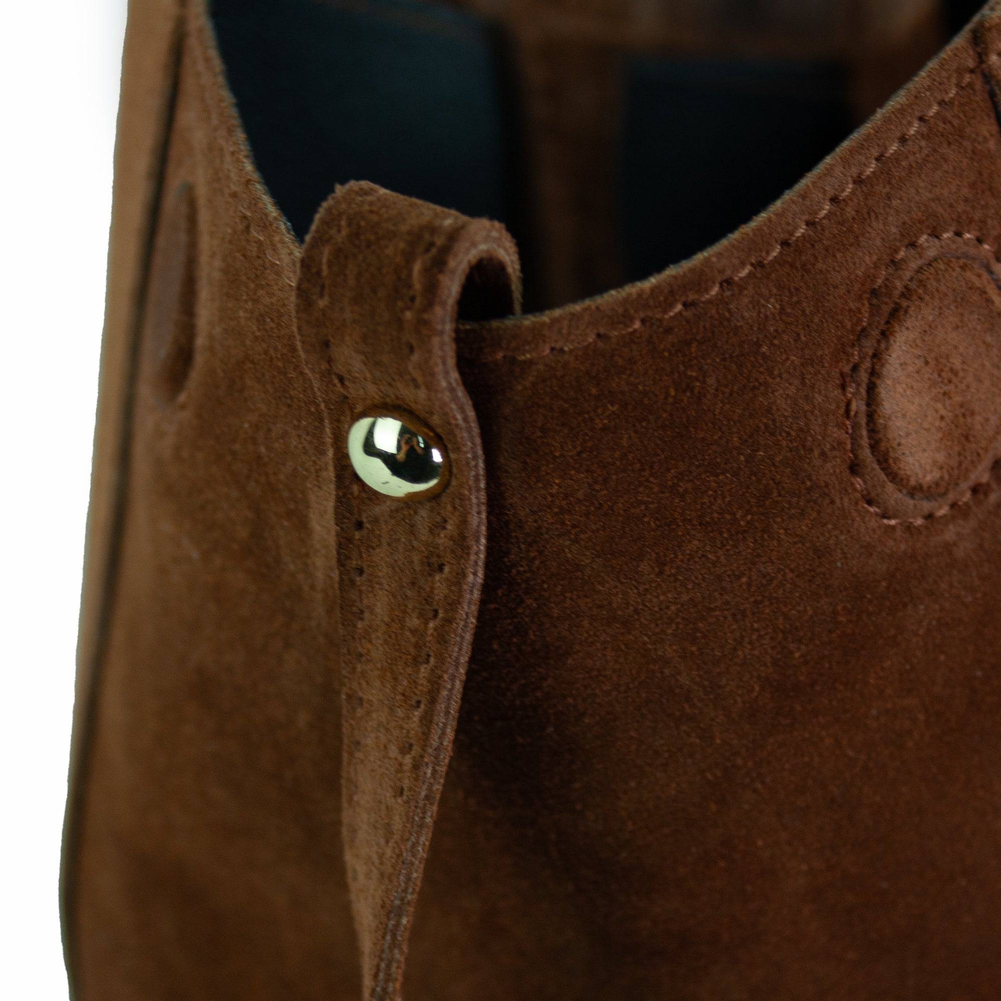 lepelou - leder - Bauchtasche - Wildleder Handtasche TESSA cognac - LPHTESCOG