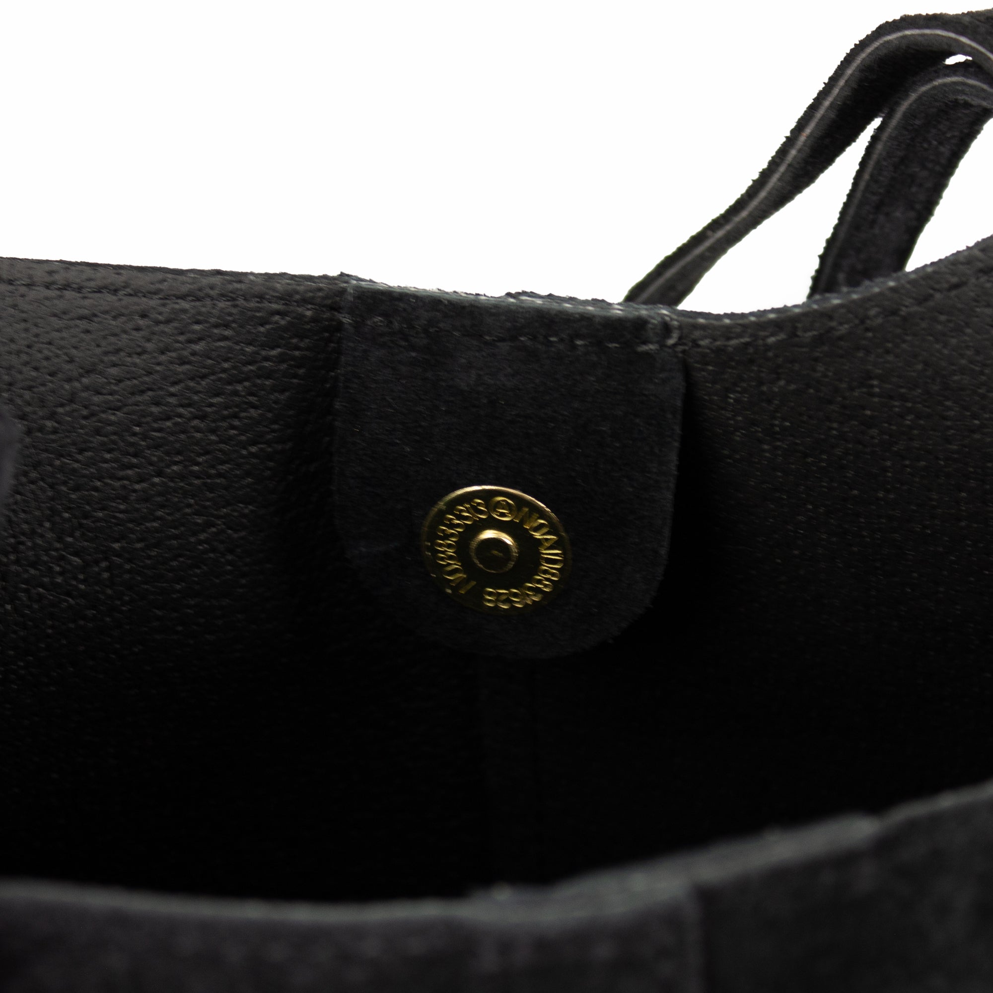 lepelou - leder - Bauchtasche - Wildleder Handtasche TESSA schwarz - LPHTESSCH