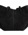 lepelou - leder - Bauchtasche - Wildleder Handtasche TESSA schwarz - LPHTESSCH