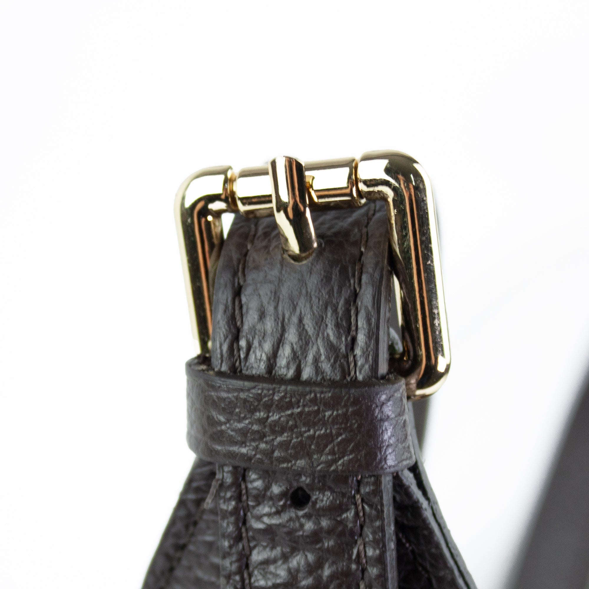 lepelou - leder - Bauchtasche - Wildleder Moon Bag MONA dunkelbraun - LPHMONDBRWL