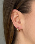 lepelou - leder - Creolen - Creolen 12mm gold - LPSODCGOL12