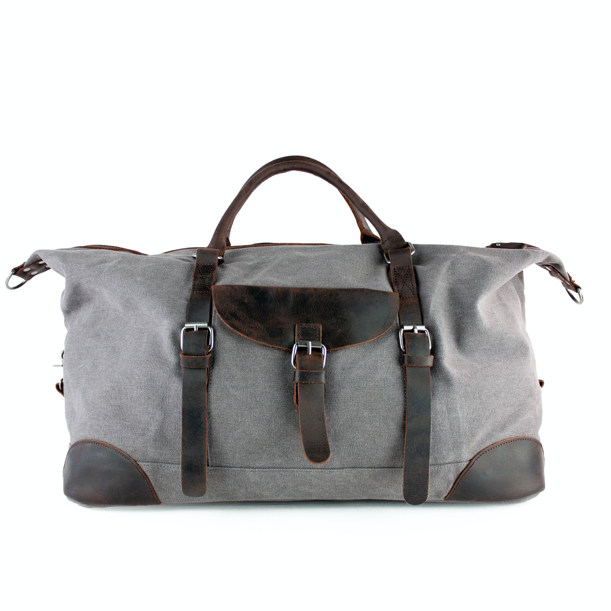 Leder duffle bag outlet