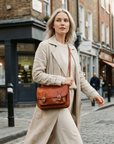 lepelou - leder - ELENA – Leder Umhängetasche cognac - LPHELECOGE