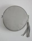 lepelou - leder - FABIA – Leder Umhängetasche grau - 