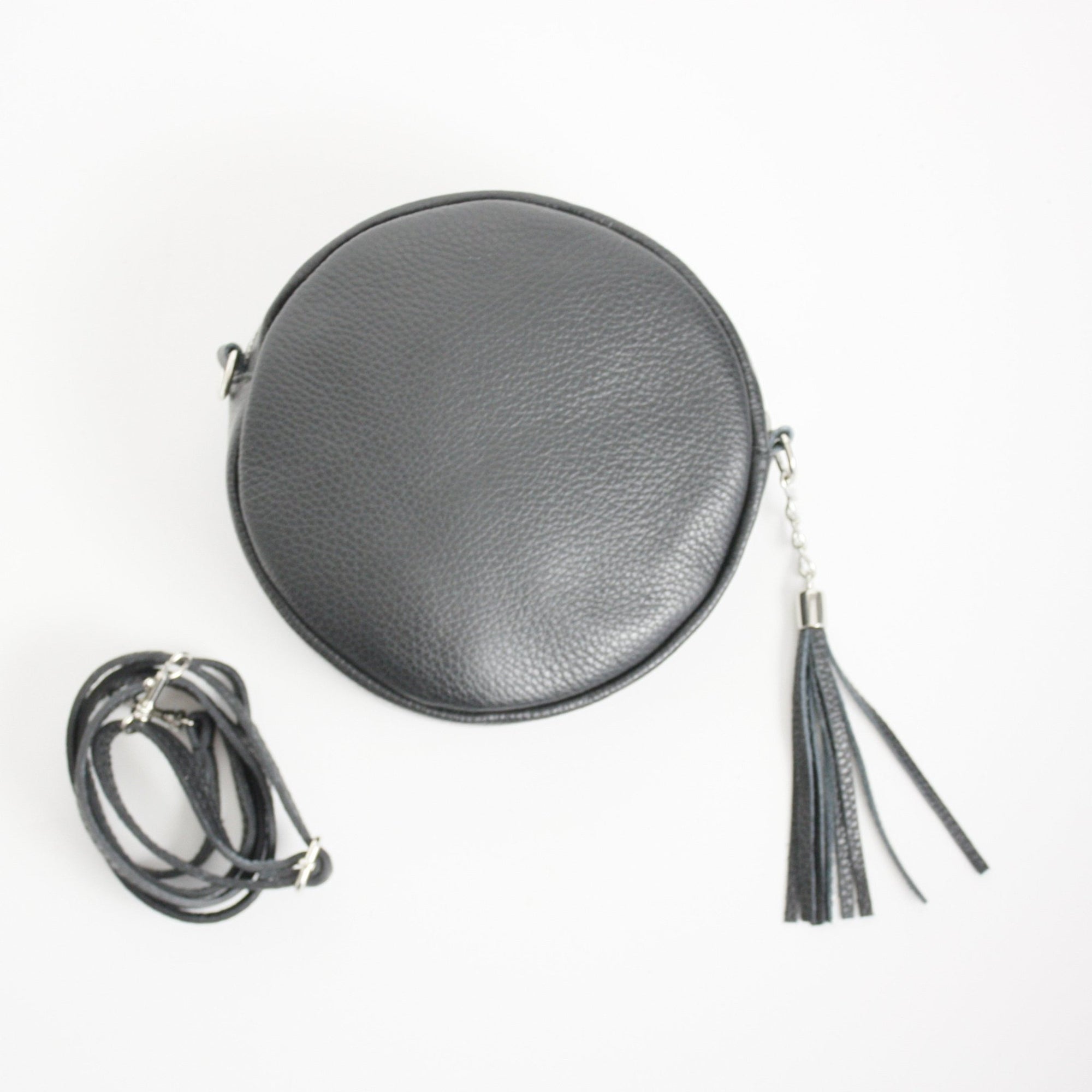 lepelou - leder - FABIA – Leder Umhängetasche schwarz - 