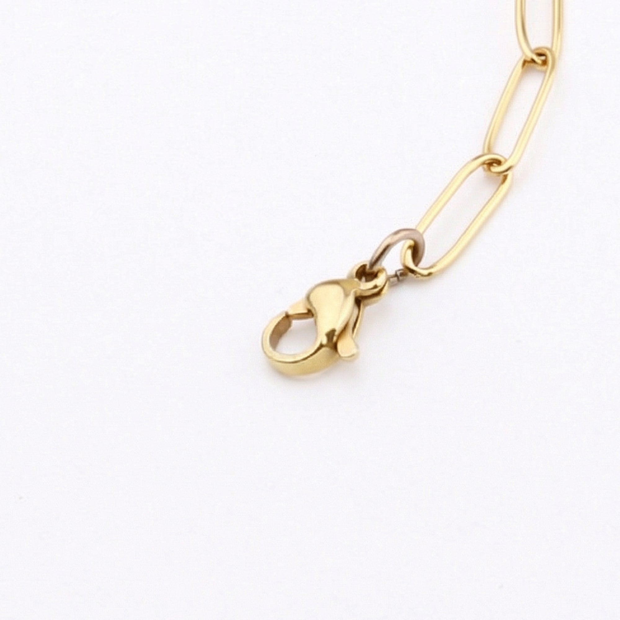 lepelou - leder - Glieder Armband gold - LPSAGLIGOL