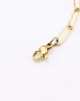 lepelou - leder - Glieder Armband gold - LPSAGLIGOL