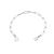 lepelou - leder - Glieder Armband silber - LPSAGLISIL