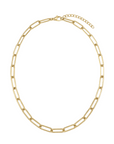 lepelou - leder - Glieder Halskette gold - LPSHGLIGOL