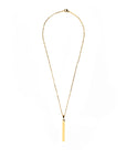 lepelou - leder - Halskette SILVRA Gold - LPSHGSGOL