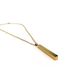 lepelou - leder - Halskette SILVRA Gold - LPSHGSGOL