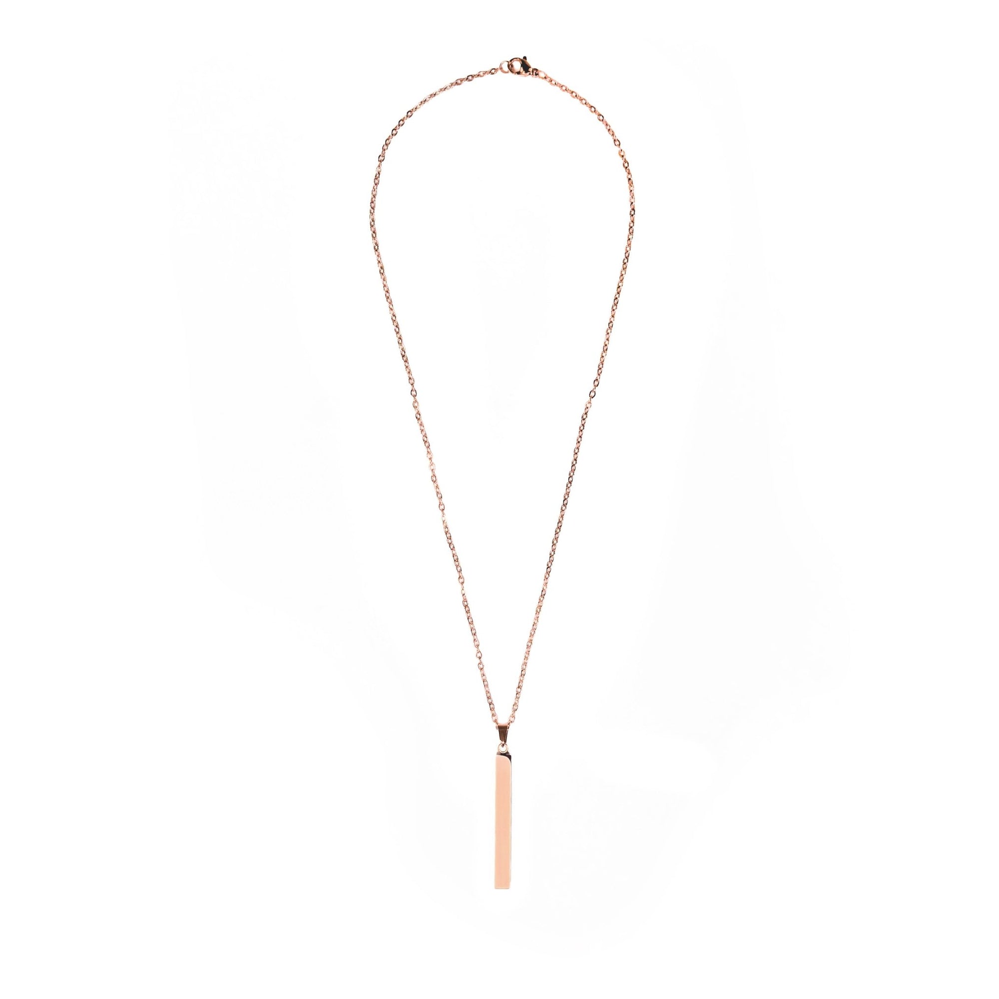 lepelou - leder - Halskette SILVRA Rosegold - LPSHGSROS