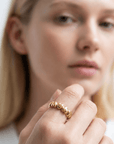 lepelou - leder - Herzchen Ring gold - LPSRHERGOL