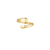 lepelou - leder - Hug Ring gold - 