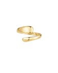 lepelou - leder - Hug Ring gold - 