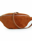 lepelou - leder - IDA Cord Bauchtasche cognac - LPBIDACOG