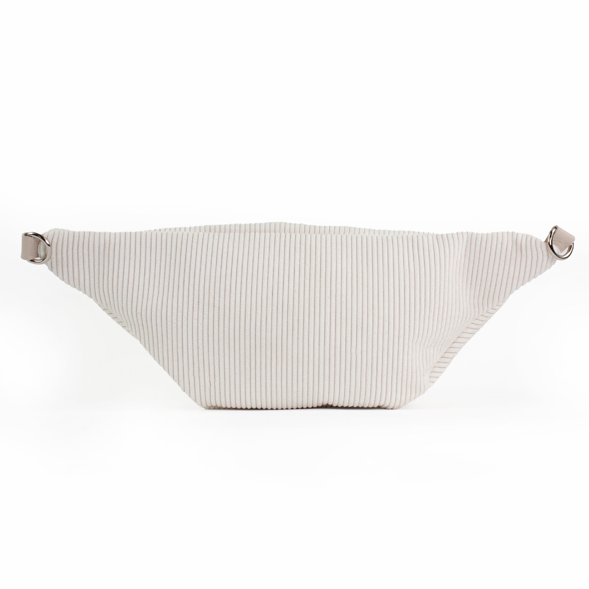 lepelou - leder - IDA Cord Bauchtasche creme - LPBIDACRE
