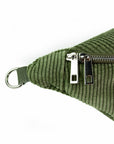 lepelou - leder - IDA Cord Bauchtasche khaki - LPBIDAKHA