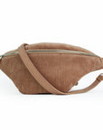 lepelou - leder - IDA Cord Bauchtasche rost - LPBIDAROS