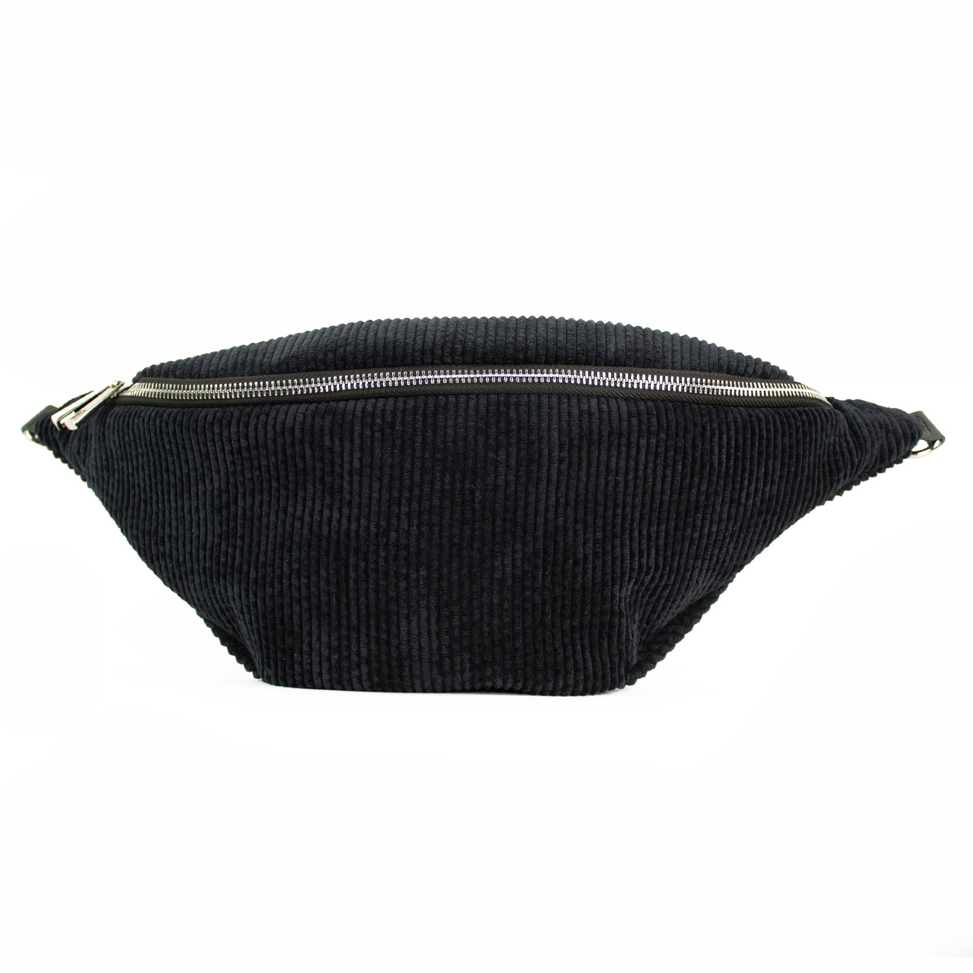 lepelou - leder - IDA Cord Bauchtasche schwarz - LPBIDASCH