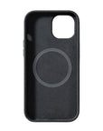 lepelou - leder - iPhone Handyhülle Alcantara schwarz - 