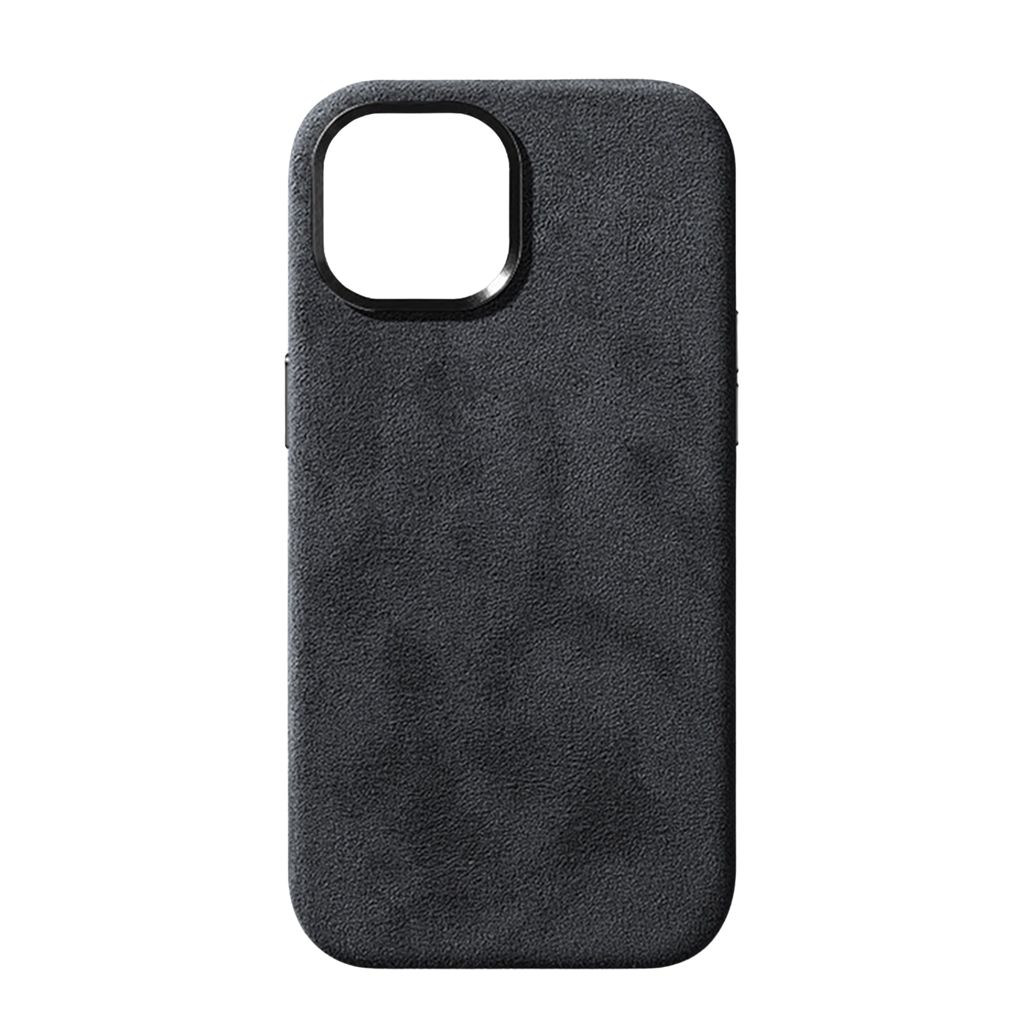 lepelou - leder - iPhone Handyhülle Alcantara schwarz - 
