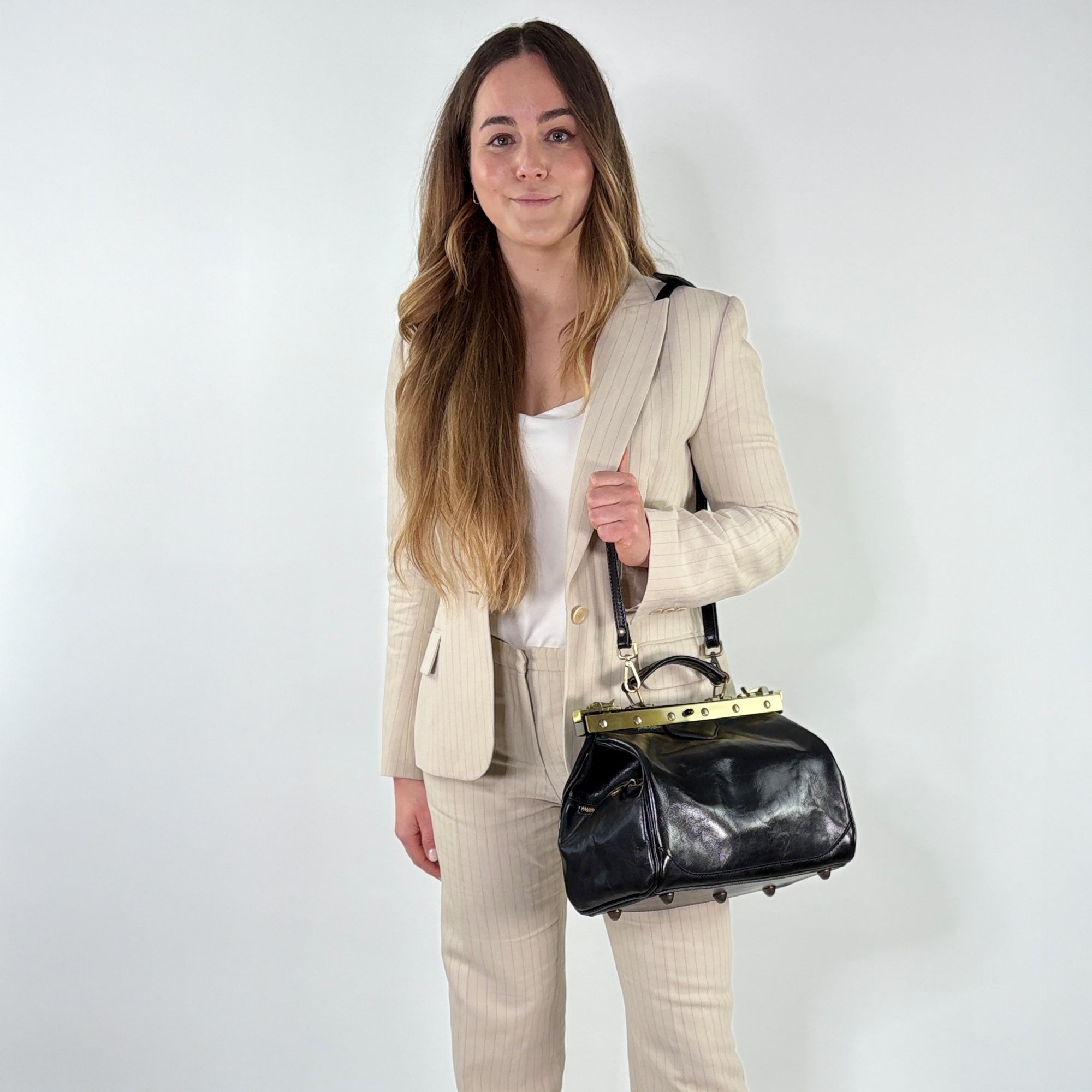 lepelou - leder - JONA – Leder Arzttasche schwarz - LPDJONSCHE