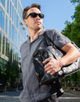 lepelou - leder - JULIAN – Leder Reisetasche schwarz - LPWJULSCHE
