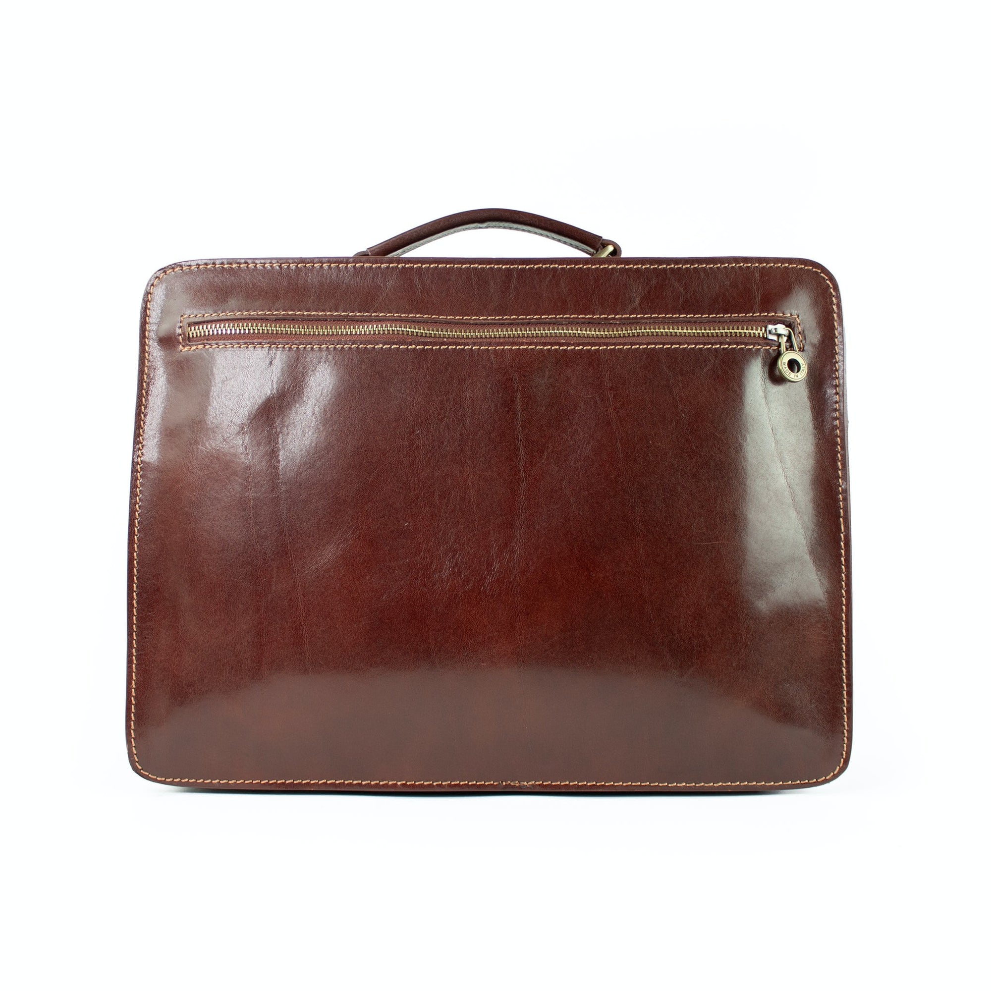 lepelou - leder - Laptoptasche - MARCO – Leder Aktentasche braun - LPAMARBRAE