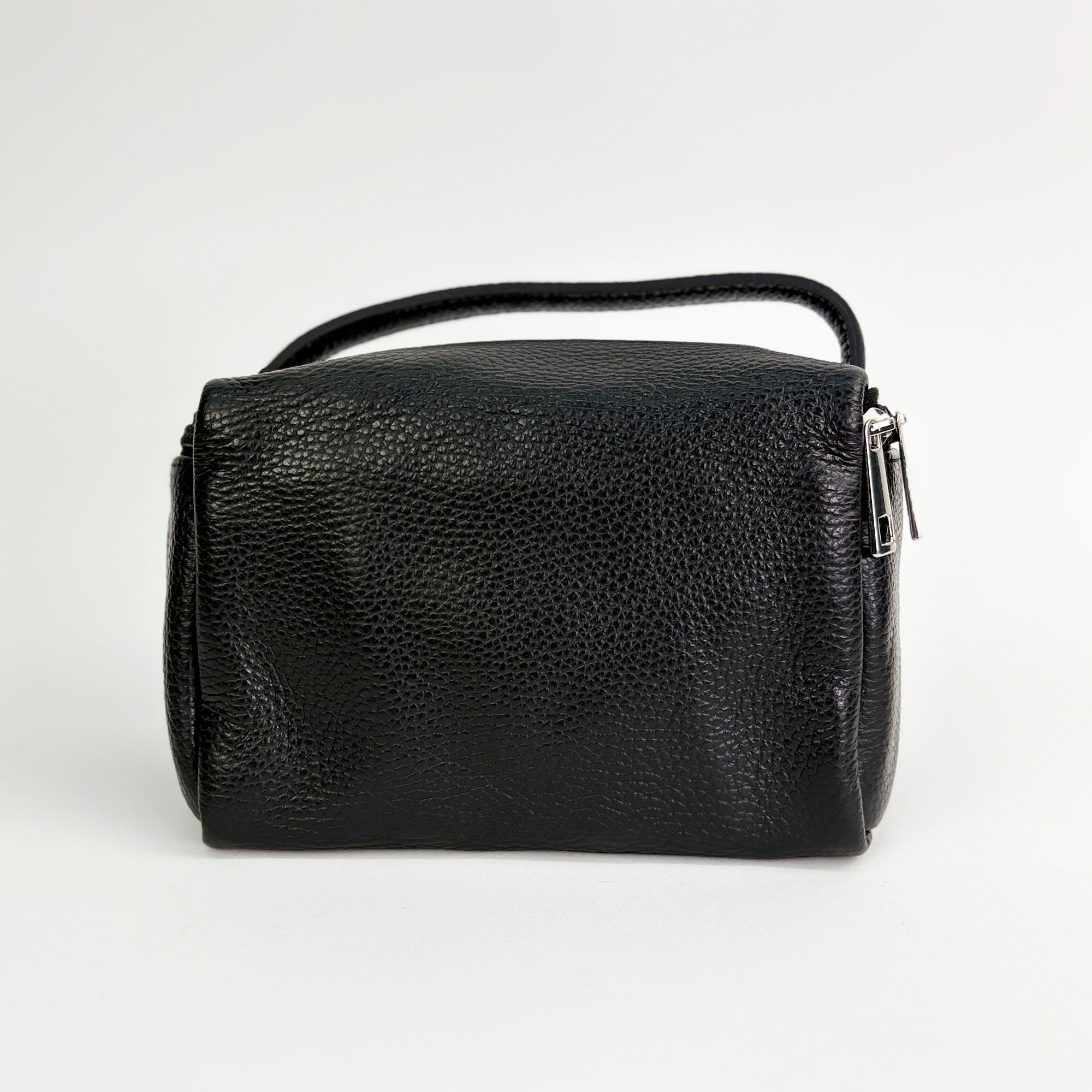 lepelou - leder - Leder Kulturbeutel schwarz - 